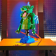 Bernie the Burnt Out Dragon puppet from Lego Masters